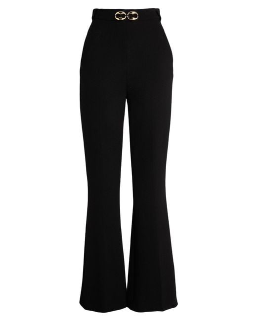 David Koma Black Pants Wool