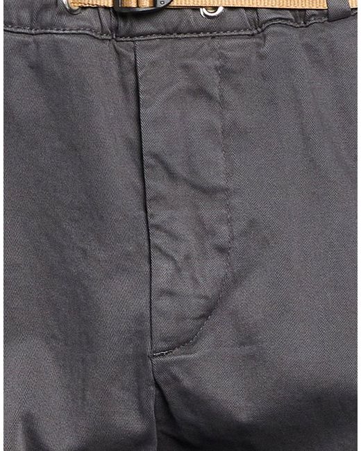 White Sand Gray Pants Cotton, Elastane for men