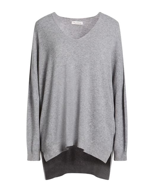 Manila Grace Gray Sweater Viscose, Polyester, Polyamide