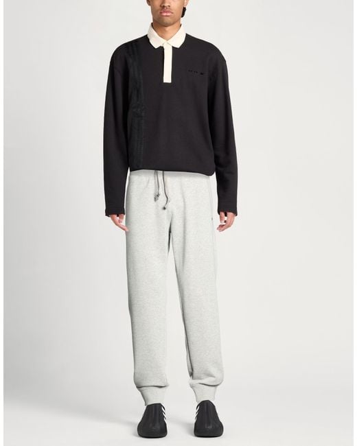 Champion White Pants Cotton, Polyester for men