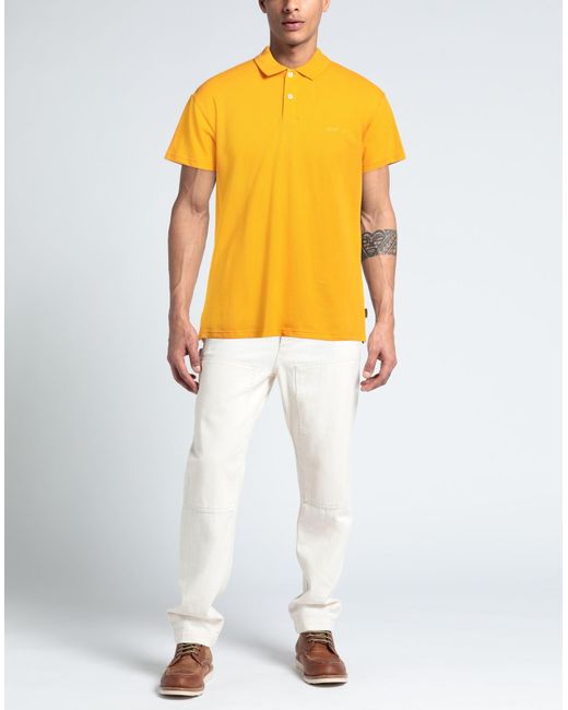 Aspesi Yellow Polo Shirt for men