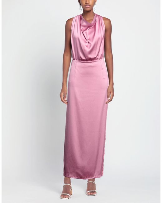 ACTUALEE Pink Maxi Dress