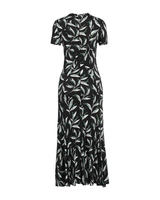 Rabanne Black Midi Dress Viscose, Elastane