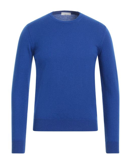 FILIPPO DE LAURENTIIS Blue Sweater for men