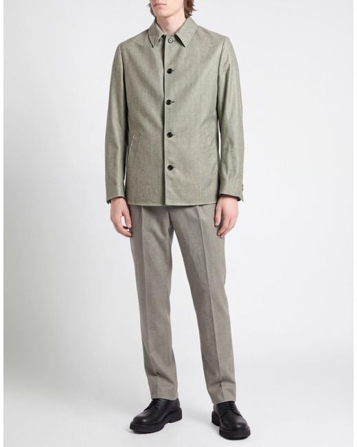 Luigi Borrelli Napoli Gray Suit Virgin Wool for men