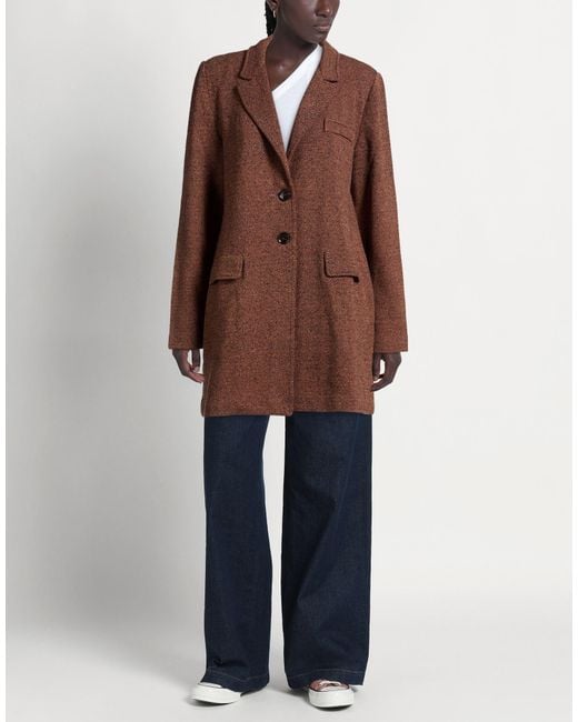 Amina Rubinacci Brown Coats