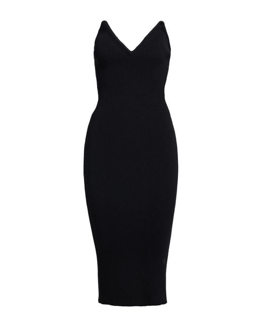 Coperni Blue Midi Dress Viscose, Polyester, Polyamide, Elastane
