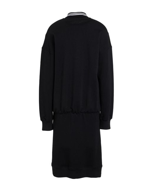 MSGM Black Midi Dress