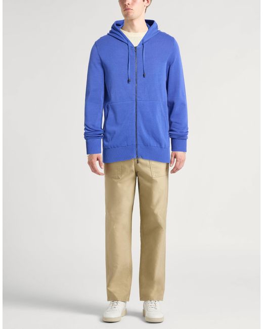 Drumohr Blue Cardigan for men