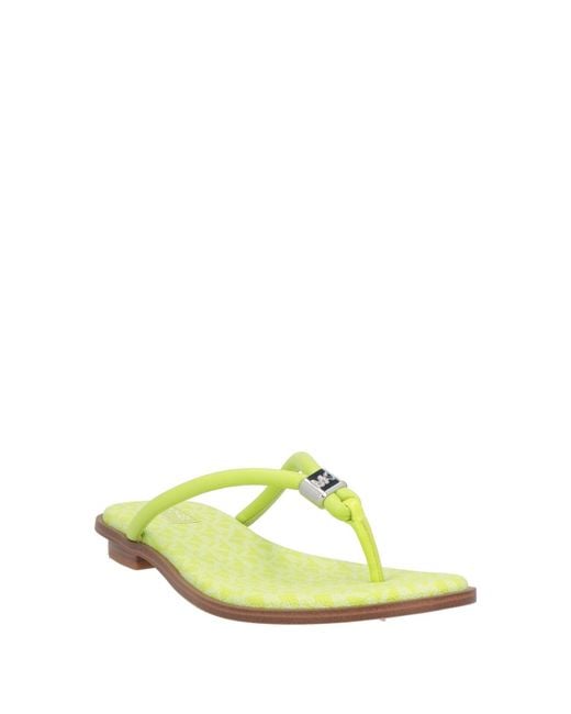 MICHAEL Michael Kors Yellow Thong Sandal