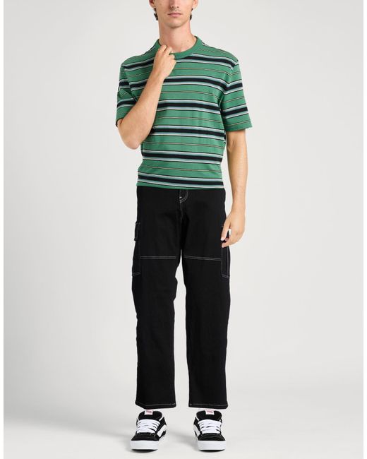 Only & Sons Black Pants Cotton, Polyester, Elastane for men