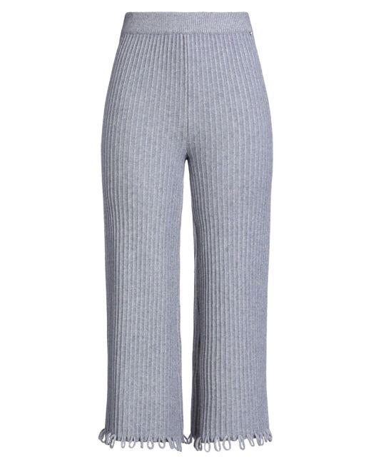 White Wise Gray Pants