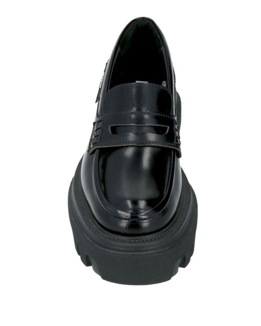 MSGM Black Loafers