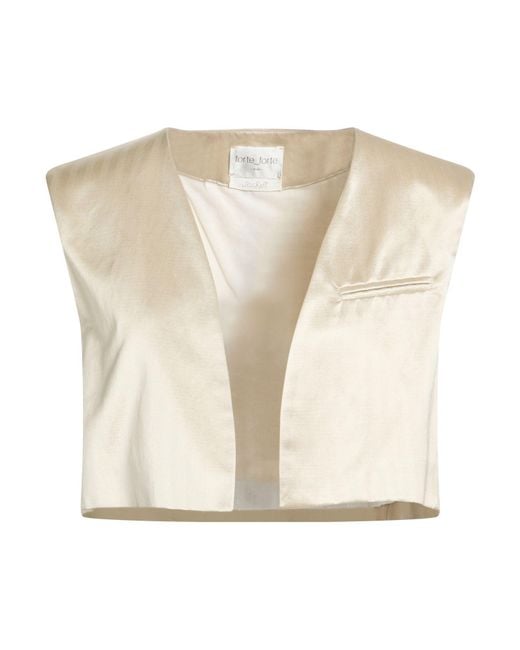 Forte_forte Natural Tailored Vests