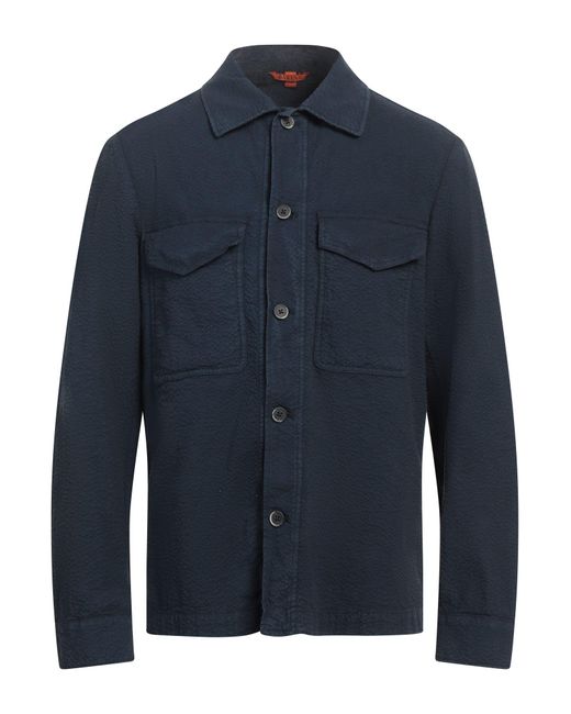 Barena Blue Shirt Cotton, Elastane for men