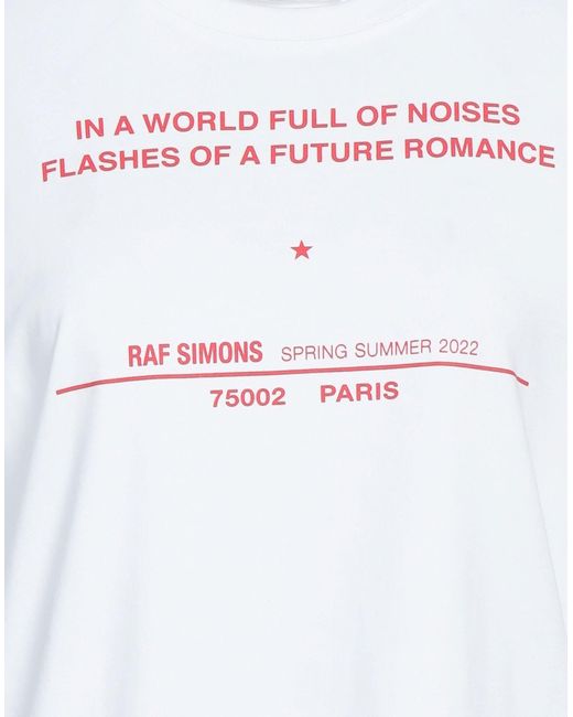 Raf Simons White T-shirt