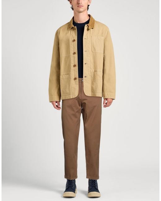 Imperial Brown Pants Cotton, Elastane for men