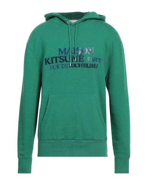 Maison Kitsuné Green Sweatshirt for men