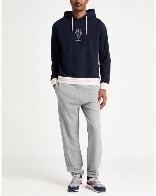 Sudadera Eleventy de hombre de color Blue