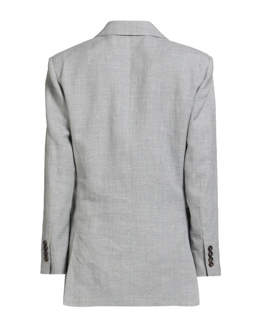 Brunello Cucinelli Gray Blazers