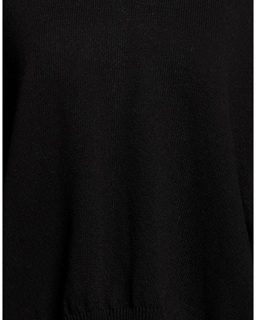 Alpha Studio Black Sweaters