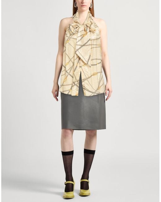 Versace Natural Top Viscose, Silk