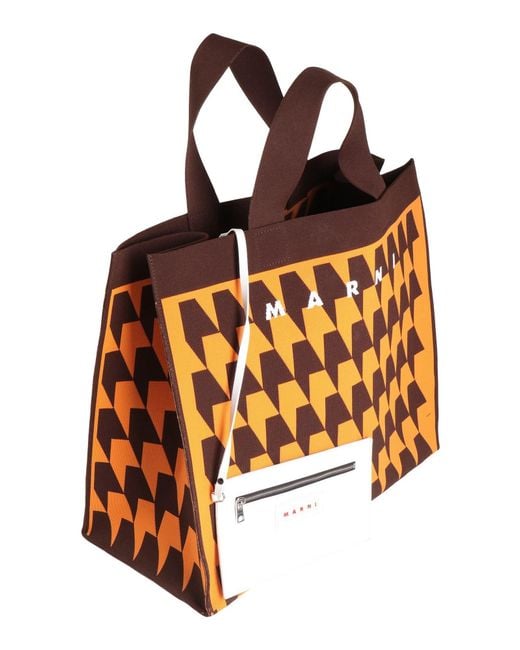 Marni Orange Handbag Polyester