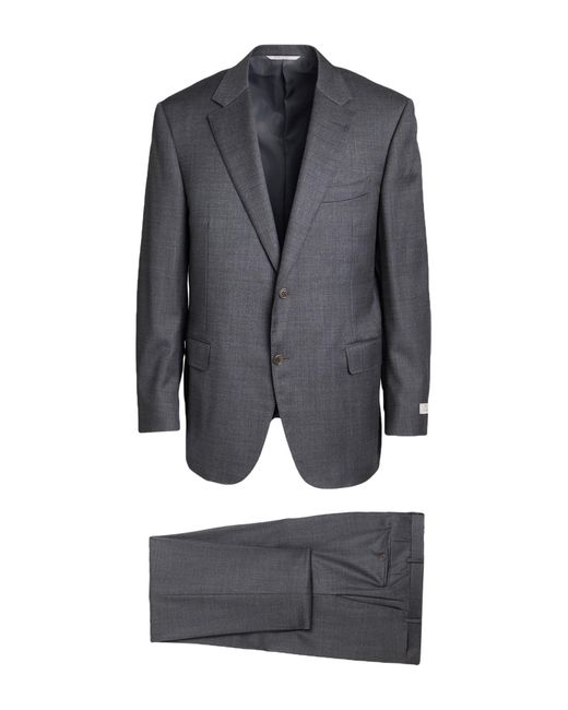 Canali Gray Suit Wool for men