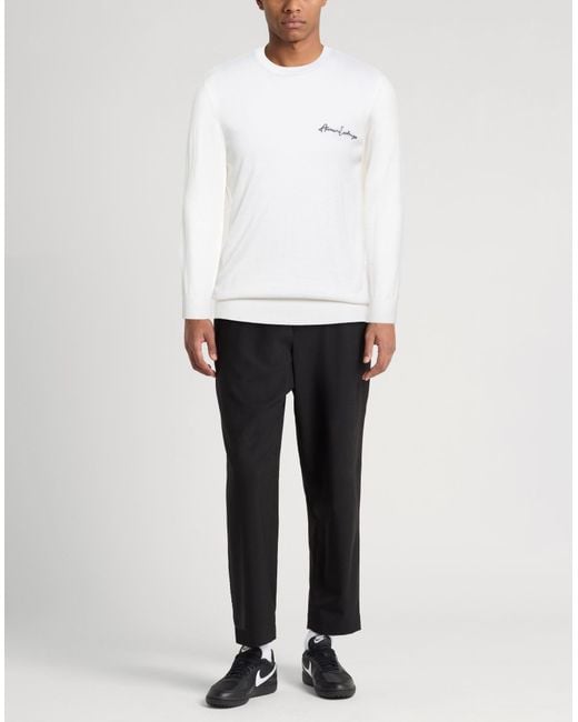 Pullover ARMANI EXCHANGE pour homme en coloris White