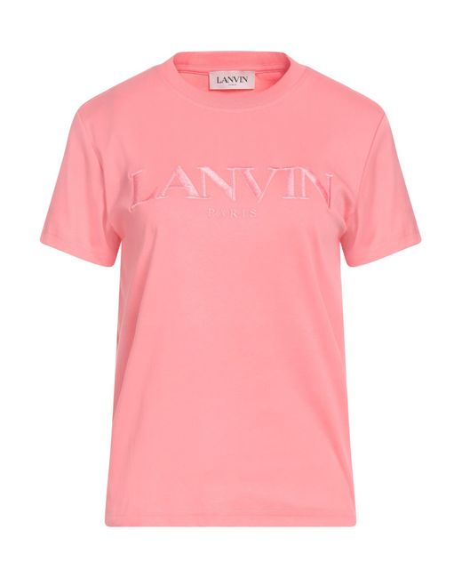 T-shirt Lanvin en coloris Pink