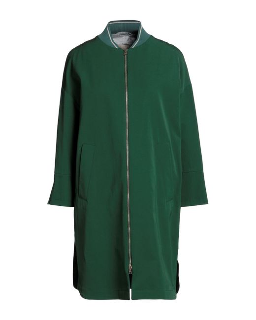 Herno Green Overcoat & Trench Coat