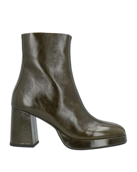 Bruno Premi Green Ankle Boots