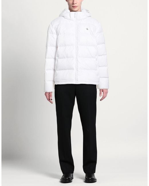 Calvin Klein White Puffer for men