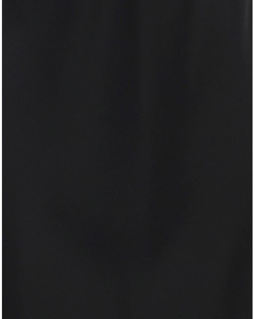 Twin Set Black Slip Dress Polyester