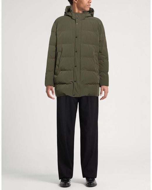 Paul & Shark Green Puffers for men