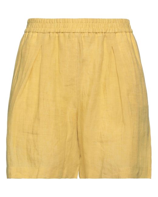 Fabiana Filippi Yellow Shorts & Bermuda Shorts