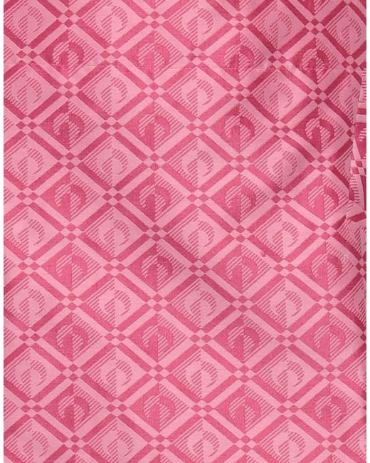 MARINE SERRE Pink Mini Skirt