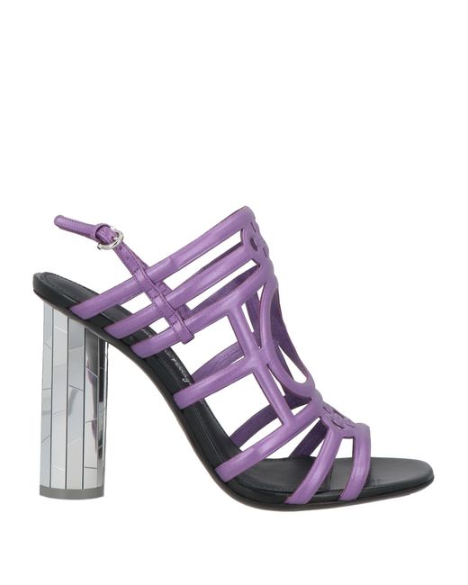 Ferragamo Purple Sandale