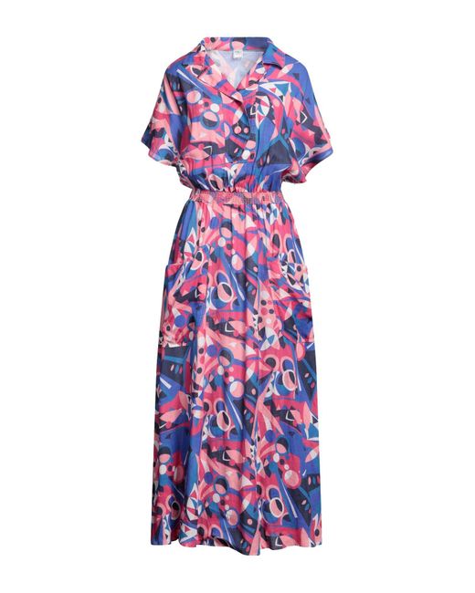Fedeli Purple Maxi Dress