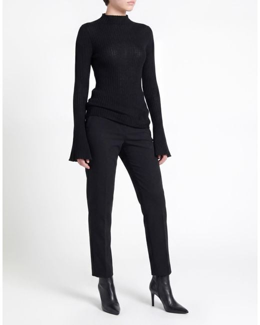 Cruna Black Rollkragenpullover