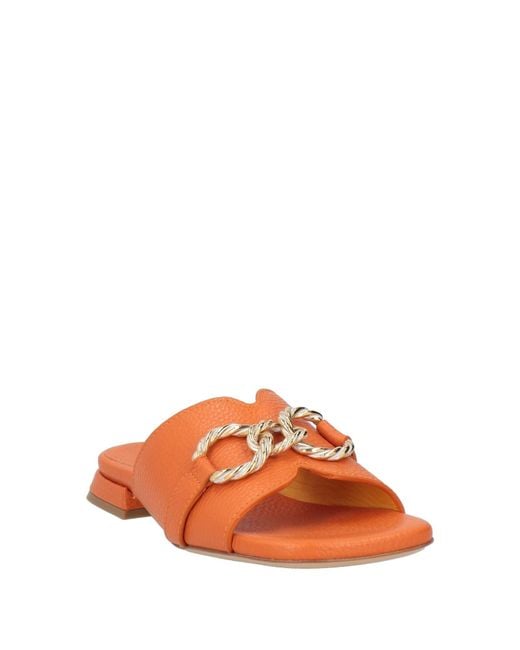 Mara Bini Orange Sandals
