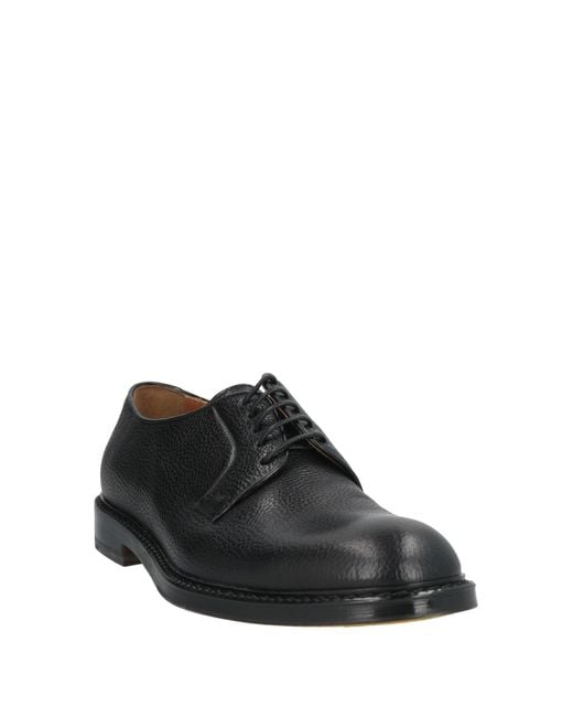 Doucal's Schnürschuh in Black für Herren