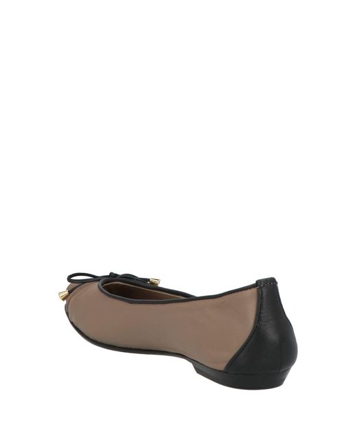 Loriblu Brown Ballet Flats