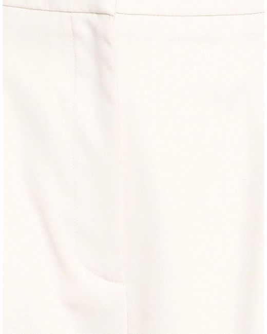 IRO White Pants Virgin Wool, Elastane