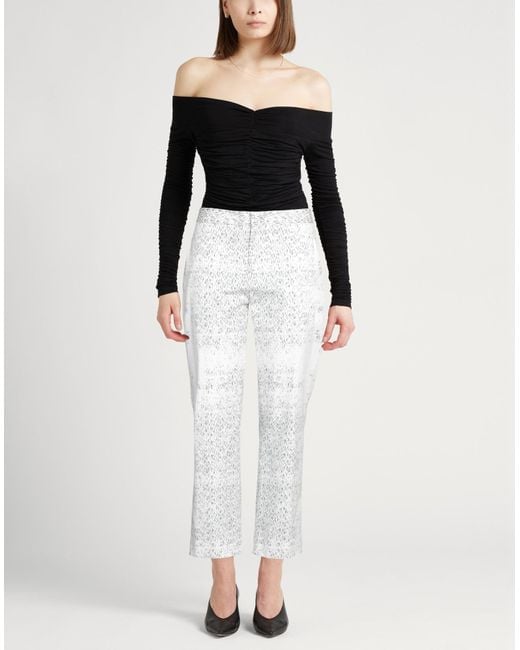 Jil Sander White Trouser