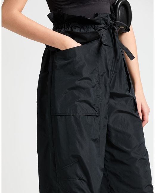 Alberta Ferretti Black Pants Polyester, Silk