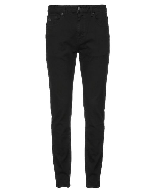 ARMANI EXCHANGE Black Jeans for men