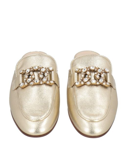 Tod's White Mules & Clogs