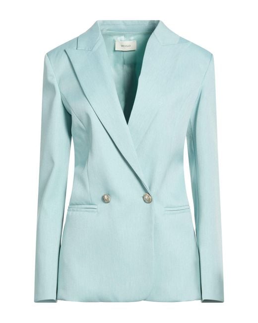 ViCOLO Blue Blazer Polyester, Elastane