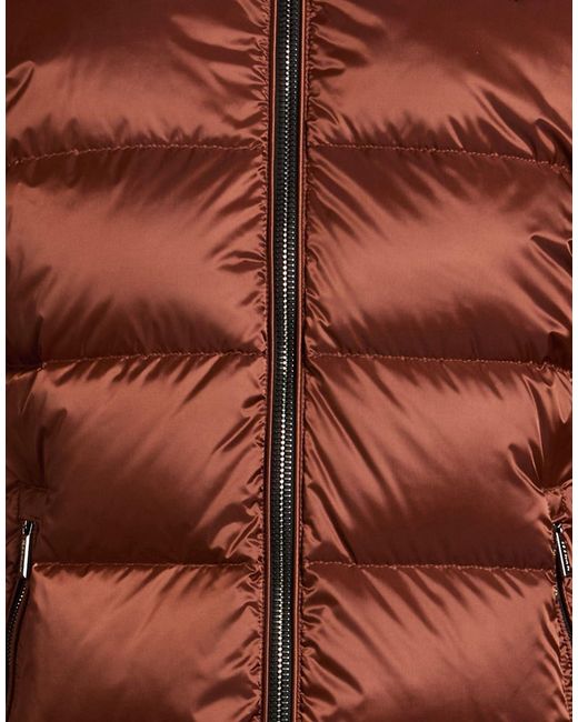 Moorer Brown Puffer Polyamide for men